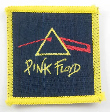 Pink Floyd - 'Dark Side of the Moon Red' Small Woven Patch