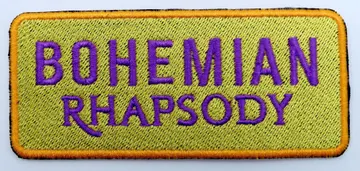 Queen - 'Bohemian Rhapsody' Embroidered Patch