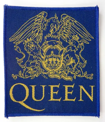 Queen - 'Crest' Woven Patch