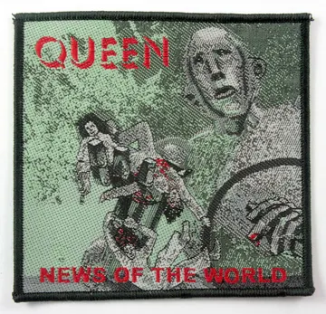 Queen - 'News of the World' Woven Patch