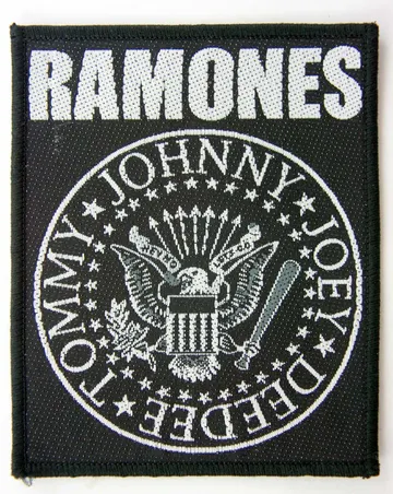 Ramones - 'Names' Woven Patch