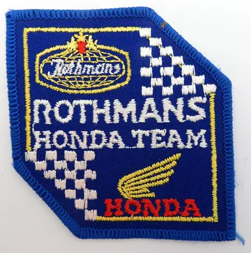 Rothmans Honda Team - Embroidered Patch