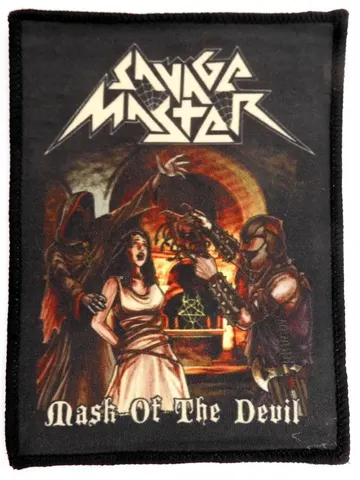 Savage Master - 'Mask of the Devil' Printed Patch