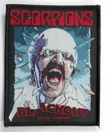 Scorpions - 'Blackout' Woven Patch
