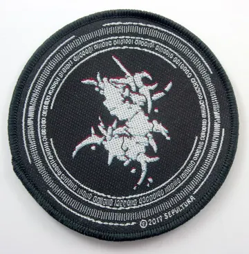 Sepultura - 'Binary Circular' Woven Patch
