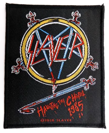 Slayer - 'Haunting the Chapel 1985' Woven Patch