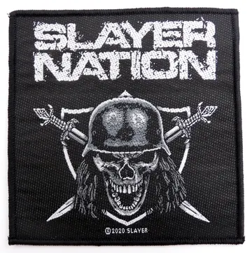 Slayer - 'Slayer Nation' Woven Patch