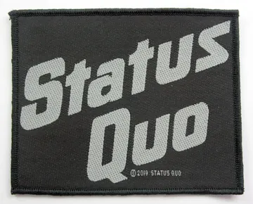 Status Quo - 'Logo' Woven Patch