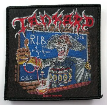Tankard - 'R.I.B.' Woven Patch