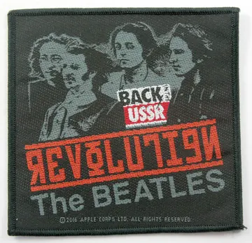 The Beatles - 'Back in the USSR' Woven Patch