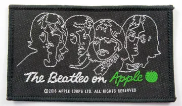 The Beatles - 'On Apple' Woven Patch