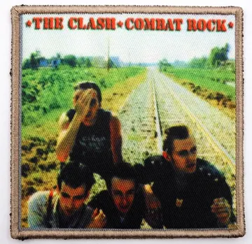 The Clash - 'Combat Rock' Printed Patch