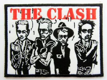 The Clash - 'Group Caricature' Embroidered Patch