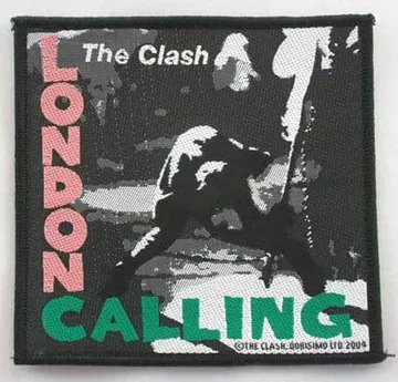 The Clash - 'London Calling' Woven Patch