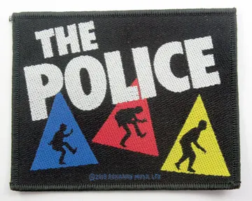 The Police - 'Synchronicity' Woven Patch