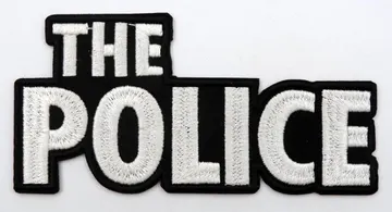 The Police - 'White Logo' Embroidered Patch
