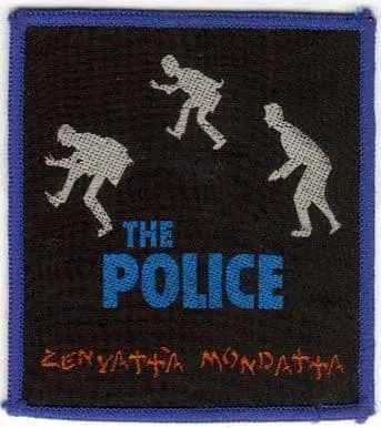 The Police - 'Zenyatta Mondatta' Woven Patch