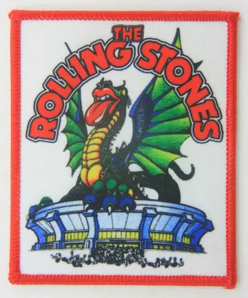 The Rolling Stones - 'Dragon Tongue' Printed Patch