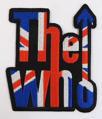The Who - 'Union Jack Logo' Sew-on Embroidered Patch