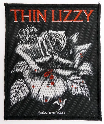 Thin Lizzy - 'Black Rose'  Woven Patch