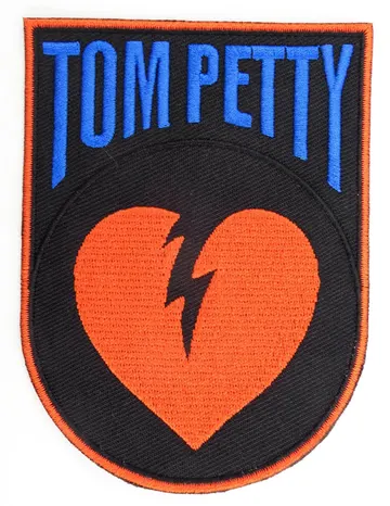 Tom Petty - 'Heart' Embroidered Patch