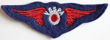 Vespa - Wings Embroidered Patch