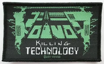 Voivod - 'Killing Technology' Woven Patch