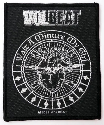 Volbeat - 'Wait a Minute My Girl' Woven Patch