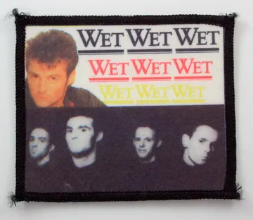 Wet Wet Wet - 'Marti and Group' Printed Patch