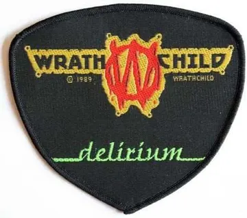 Wrathchild - 'Delirium' Woven Patch