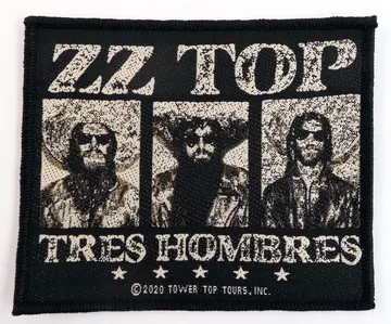 ZZ Top - 'Tres Hombres' Woven Patch