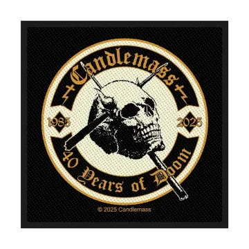 Candlemass - 40 Years Of Doom - Patch