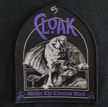 Cloak - Within The Timeless Black - Patch