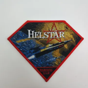 Helstar - Burning star - Patch