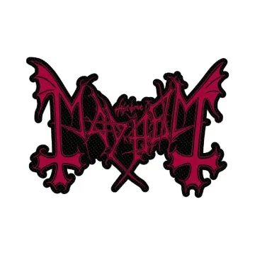 Mayhem - Logo (cut-out) - Patch