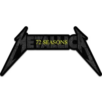 Metallica - 72 Seasons Charred Logo Cut-Out - Patch