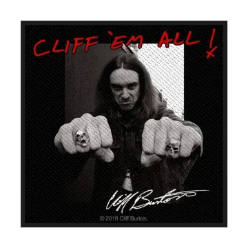 Metallica - Cliff 'em All - Patch