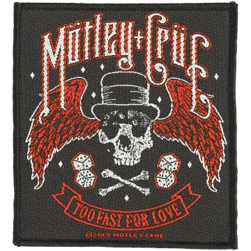 Mötley Crüe - Too Fast For Love - Patch