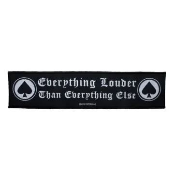 Motorhead - Everything Louder - Patch/Superstrips