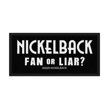 Nickelback - Fan Or Liar - Patch