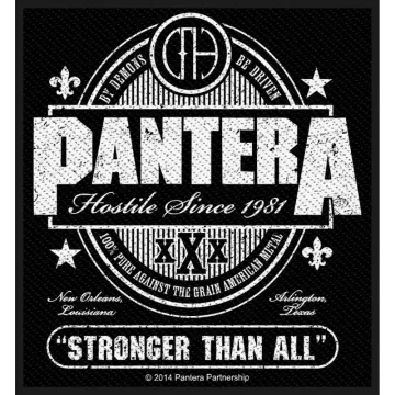Pantera - Stronger Than All - Patch