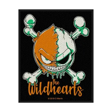 The Wildhearts - Green Skull - Patch