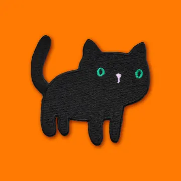 Black Cat Patch