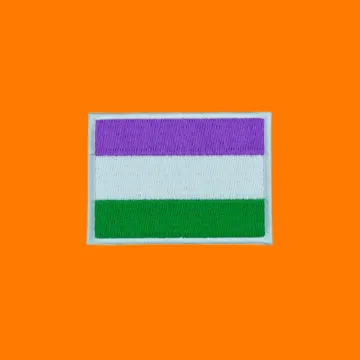 Genderqueer Flag Patch