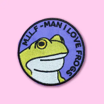 MILF Man I Love Frogs Patch