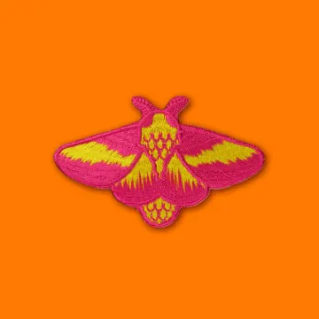 Rosy Maple Moth Patch