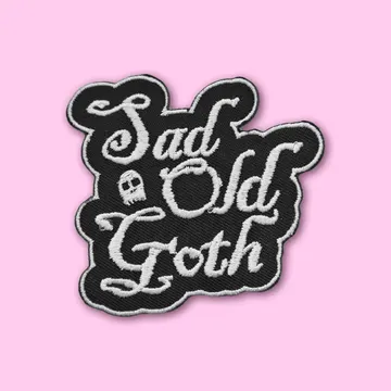 Sad Old Goth Patch