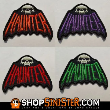 HAUNTER Patch (Version 2 - Bat)