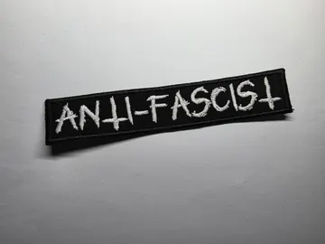 Anti-Fascist Black Metal Anti-Hate Embroidered Patch