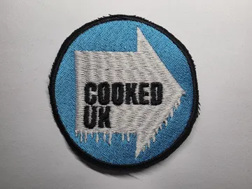 Anti Reform UK Anti-Hate Embroidered Patch